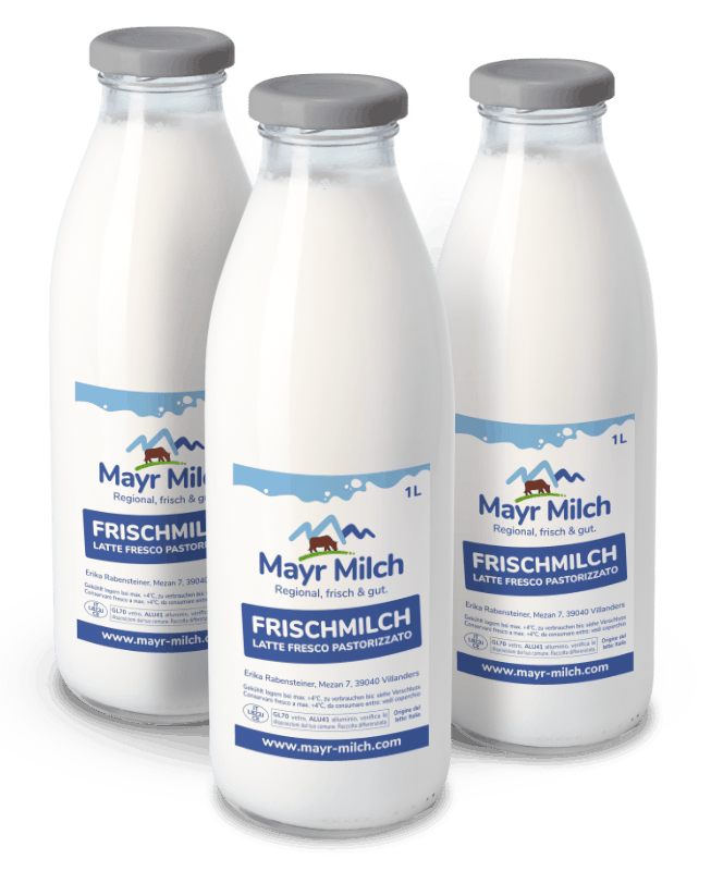Mayr Milch Frischmilch-Flaschen