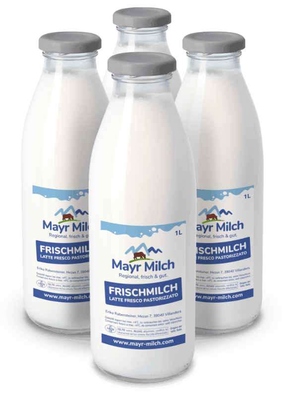 Mayr Milch Frischmilch-Flaschen